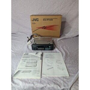 Vintage 1996 Jvc Ks-Rt220 Cassette Receiver With Original Box And Manuals, Works